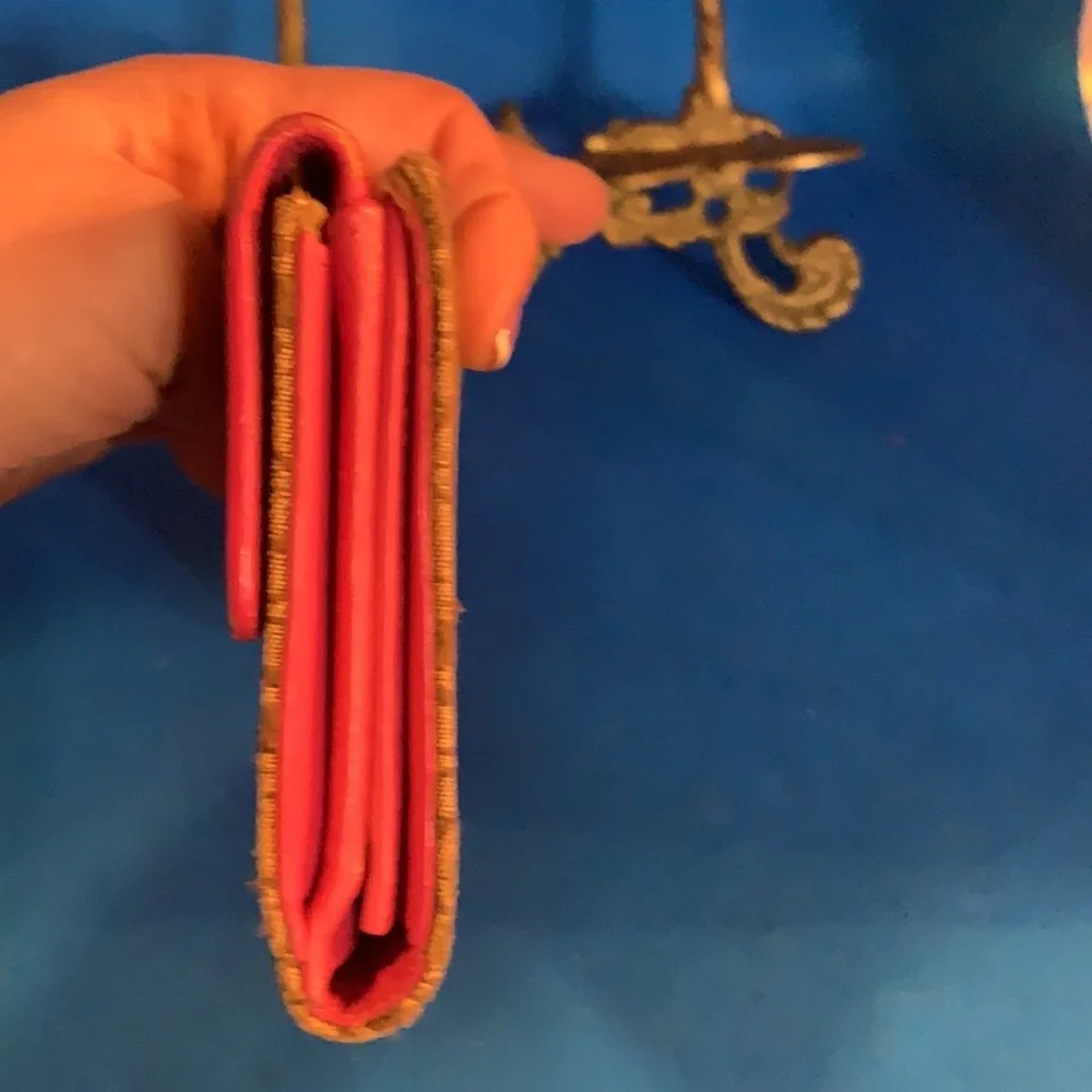 Christian Dior Dorrisimo Pink Monogram‎ Trotter Long Flap Wallet serial #